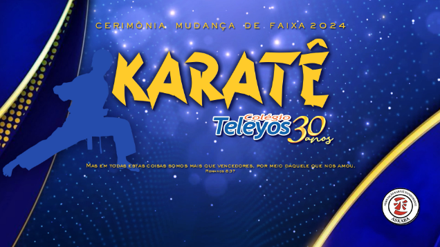 Troca de faixa Karaté